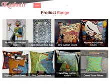 Tablet Screenshot of kashmirmodernartgallery.com